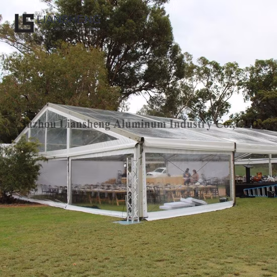 Ustom Tenda per tendone per feste in tela bianca per esterni in PVC Tenda per feste per eventi di nozze Tenda grande Tenda per tendoni economica